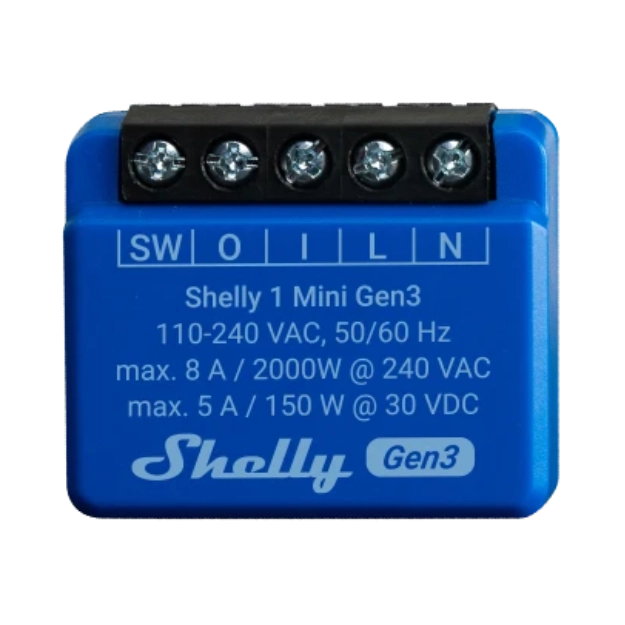 Shelly 1 Mini Gen3