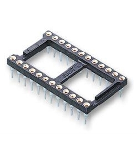 Suporte de IC 28 Pinos Largo Maquinado (15.24mm)